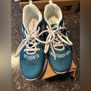 Custom Philadelphia Eagles Sneakers – Midnight Green – Size 9 – Fly Eagles Fly